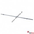 Gryf gwintowany prosty 170cm 28mm pełny + zaciski (